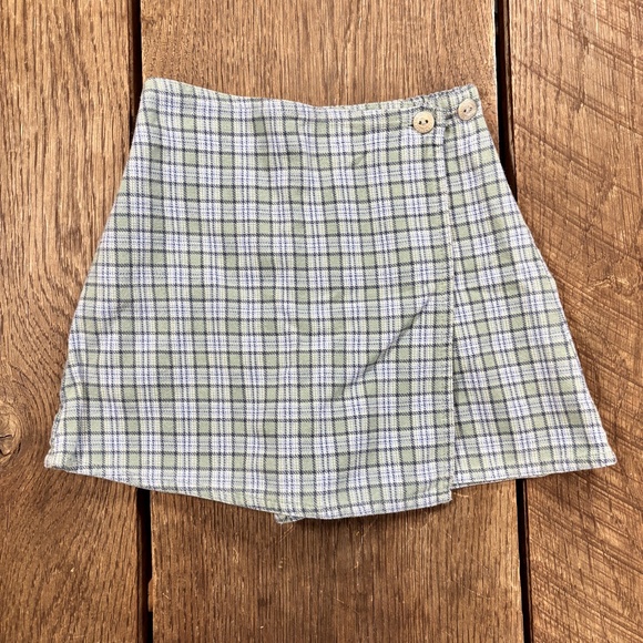 Vintage 90s Hartstrings Embroidered Sweater Vest and Matching Plaid Squirt - Picture 5 of 9